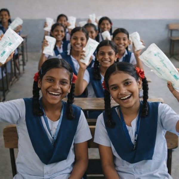 Free Sanitary Pad Distribution